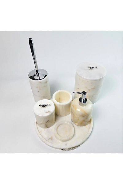 ege gross 7-Piece Marble Bathroom Set - No Comments yet