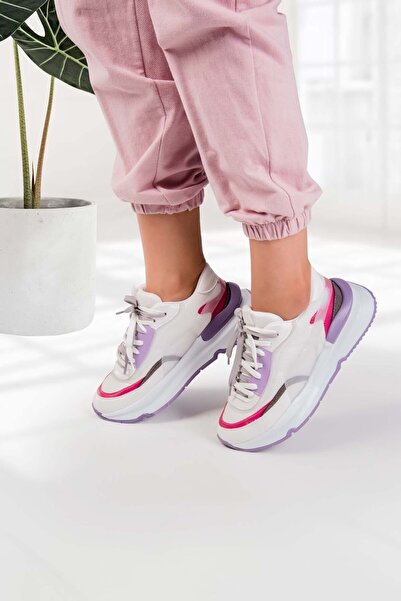 SUİNS SHOES حذاء رياضي نسائي حذاء رياضي يومي 5 سم بأربطة وحيدة