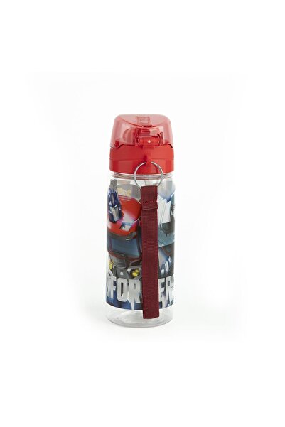 ME TEAM TRANSFORMERS PLASTIC DRINKER 500 ML RED SCHOOL DRINKER