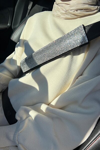 TASARIM ARABAM ATİKE ELİF AKIN Gümüş Taşlı Kemer Konforu Kemer Pedi