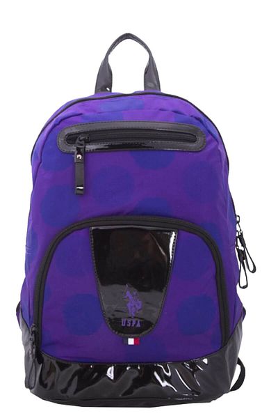 U.S. Polo Assn. Us Polo Assn. Purple-black Daily Backpack - Plçan6334