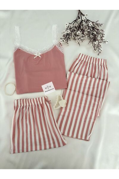 MH Moony Homewears Soft Pajama Set - 3-Piece Yaranel