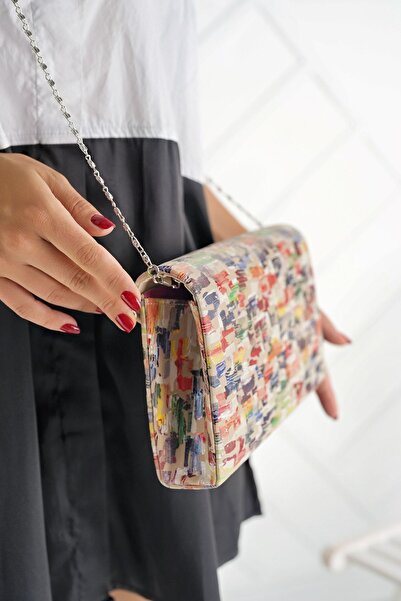 suins Agatha Chain Γυναικεία Τσάντα Βραδινό Φόρεμα