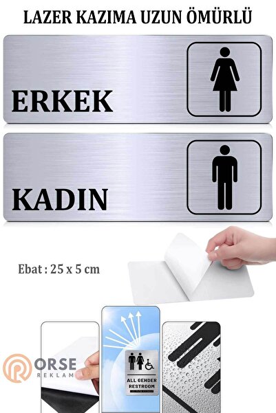 Orse Reklam المرحاض الكتابة مرحاض الباب الكتابة