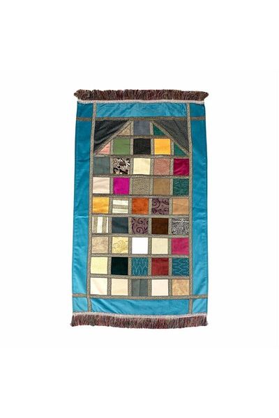 Keven Home 10 Pieces Handmade Patchwork Prayer Rug 70x110cm