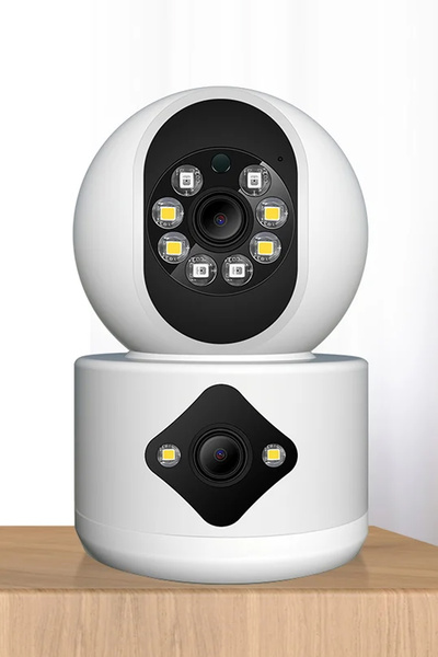 ThenTech 320 Derece Dönebilen Wifi Bağlantılı Uzaktan İzlenebilir Güvenlik Ka...