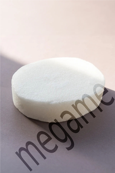 megame صابون إسفنجة طبيعي لتبييض البشرة بالكولاجين، صابون تنظيف الوجه الطبيعي 100%