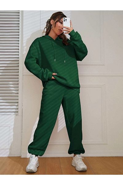 DAXİS Sportwear Company Unisex Hooded Oversize Tracksuit Set