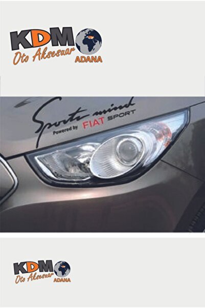 EYBA STİCKER ملصق رياضي للسيارات من فيات مايند