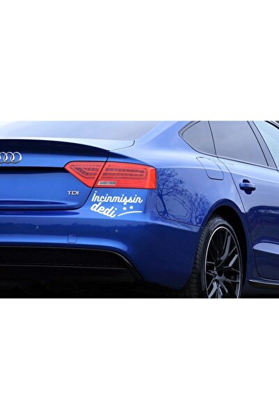 EYBA STİCKER Said You're Hurt White Car Sticker