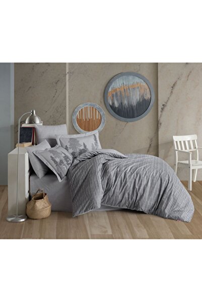 Hobby home collection هواية شخص مزدوج. طقم غطاء لحاف بوبلين -