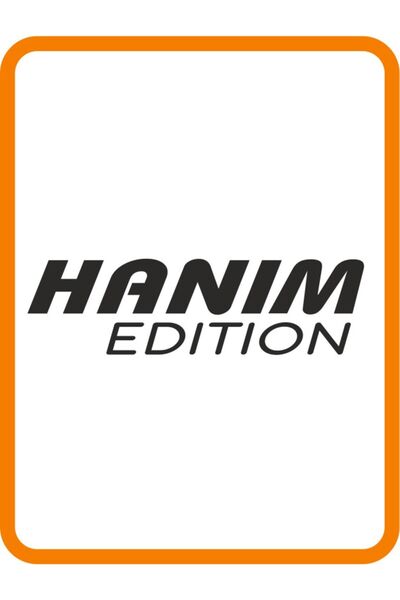 EYBA STİCKER ملصق سيارة أسود من Hanım Edition - مقاس 25 × 8 سم