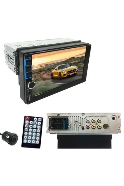 Genel Markalar Double Teyp 7 4X50W Mirrorlink Bt Usb Sd Fm Aux Kamera Hediye