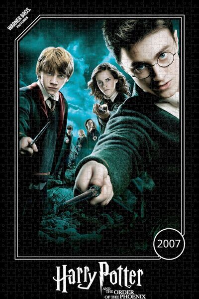Jeronkarji Harry Potter and the Order of the Phoenix (2007) Film Posterinin 1000 Parça Puzzle Yapbozu Sürüm4