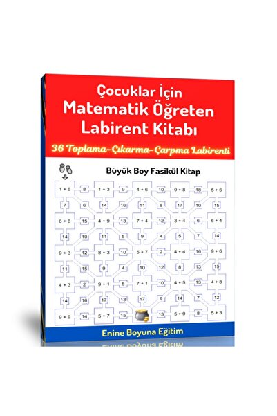 Enine Boyuna Eğitim كتاب متاهة تدريس الرياضيات للأطفال