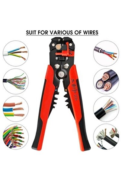 Meşem Cmc Otomatik Kablo Sıyırıcı Pense Plus