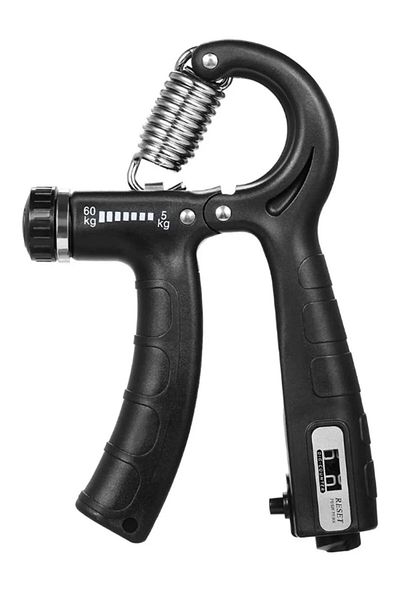 Natural Hand Spring Wrist Developer - Exercise Tracking with Counter