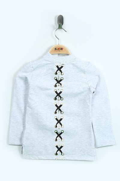 Toontoy Girl's Sweatshirt Fixed Foil Printed