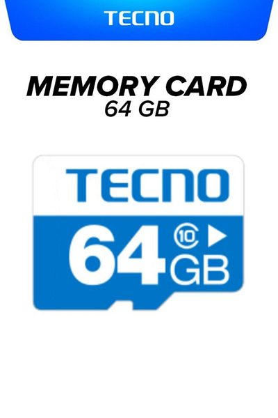 TECNO Memory Card 64GB 100 MB/S