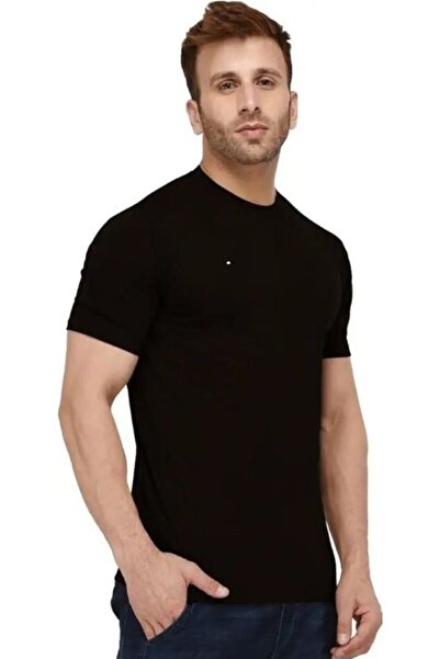 My Peak Μπλουζάκι με λαιμόκοψη - Μαύρο