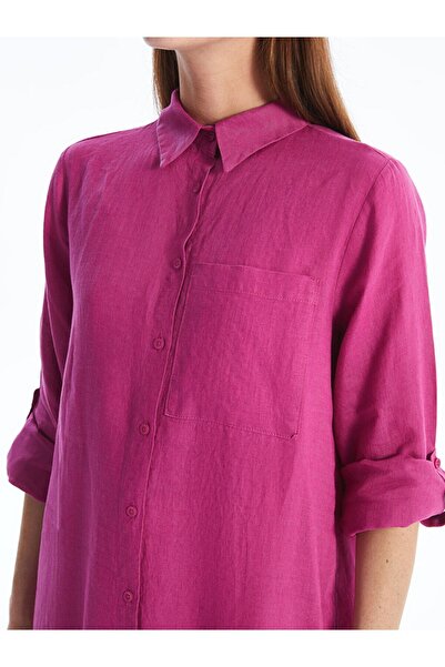LC Waikiki LCW Oversize Linen Women's Tunic Shirt