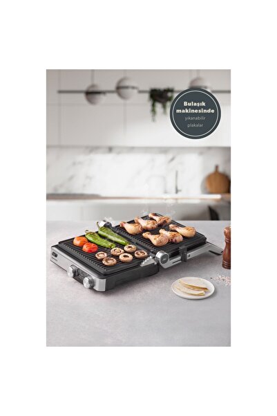 HOMEND Grilliant 1340H Inox Tost ve Izgara Makinesi