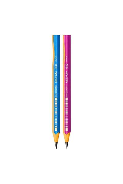 Bic Kids Evolution Triangular Jumbo Pencil Blue -pink