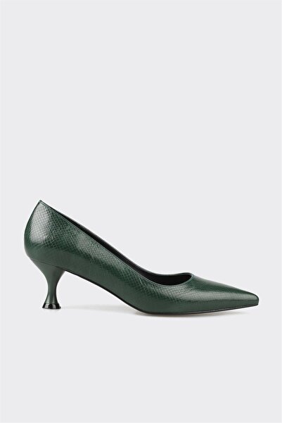 Elle Shoes Yeşil Kadın Stiletto