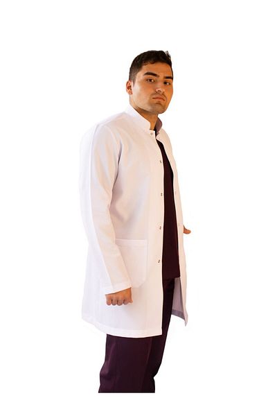 VAYTEKS Men's Judge Collar - Medium Doctor Teacher Laboratory Pearl