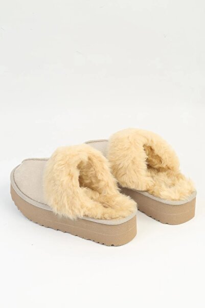 Pierre Cardin Peluşlu Kışlık Kadın / Kız Ev Terliği UG terlik