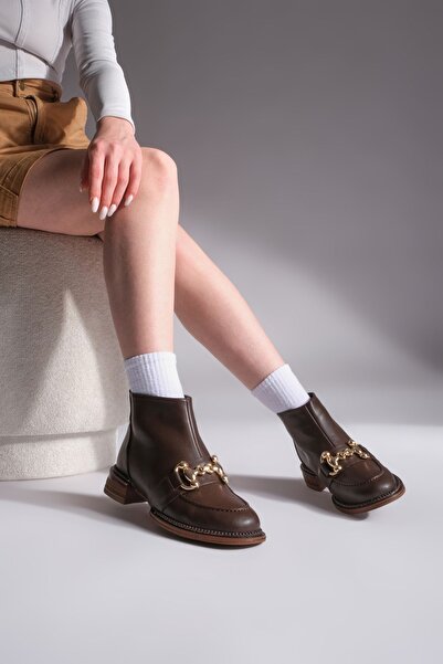 Marjin Жіночі черевики на пряжці GunlukЧеревики Adeke Coffee