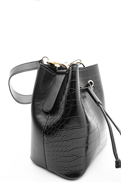 Marjin Women's Hand&Shoulder Bag Lagon Black