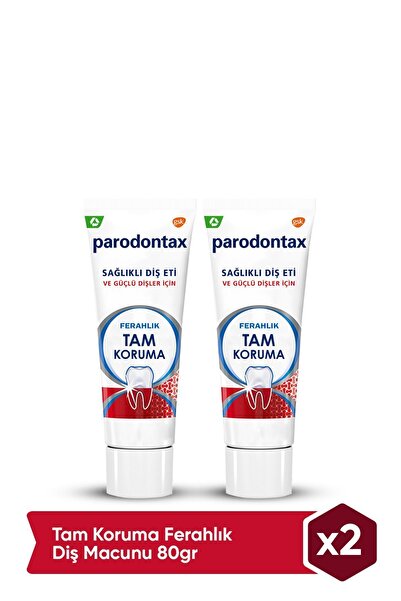 Parodontax Tam Koruma Ferahlık Diş Macunu 50 ml x 2 Adet