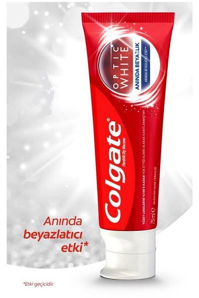 Colgate Colgate Optic White Instant Whitening Toothpaste, 75 ml, 1 g