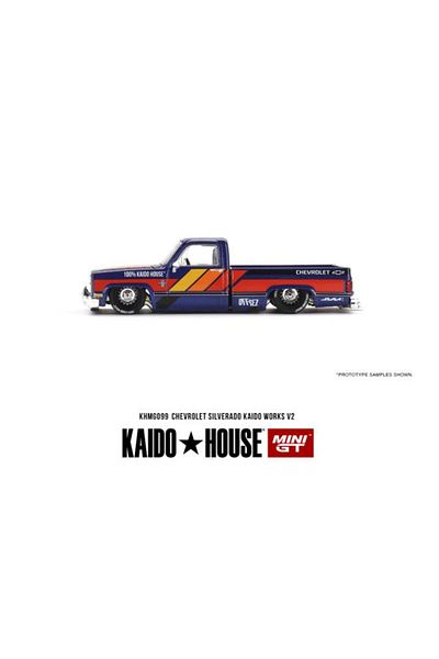 mini gt Kaido 1/64 Chevrolet Silverado Kaido Works V2