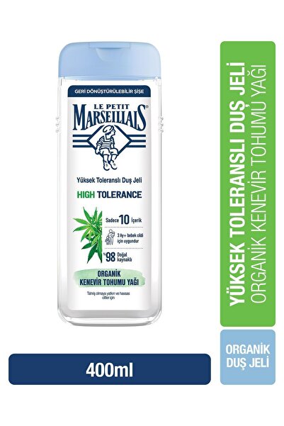 Le Petit Marseillais High Tolerance Kenevir Tohumu 400ml Duş Jeli