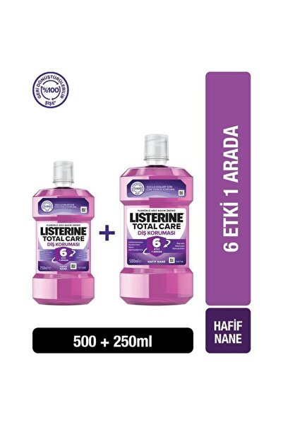 Listerine Total Care 500 ml + 250 ml
