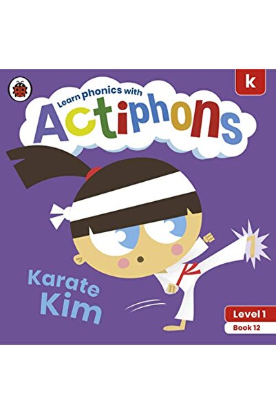 Penguin Random House كتاب Actiphons المستوى 1، كتاب 12، تعلم الكاراتيه كيم، ت...