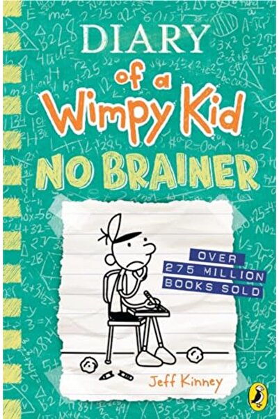 Penguin Random House Diary Of A Wimpy Kid Book 18 No Brainer