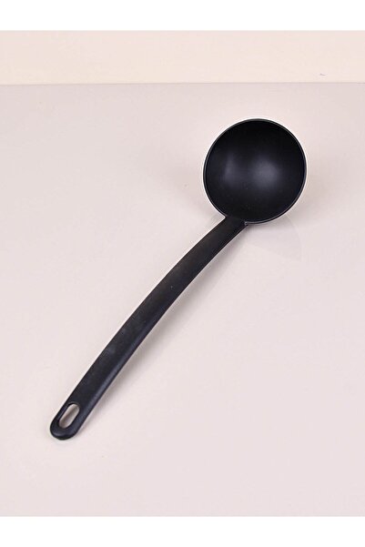 BUGGİ 35 CM Teflon Cooking Set - Colander, Spatula, Ladle and Spoon