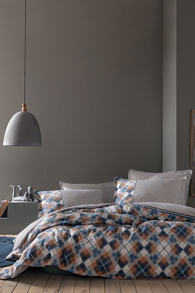 Yataş Set cuvertură de pilota Brice Oversize - Indigo