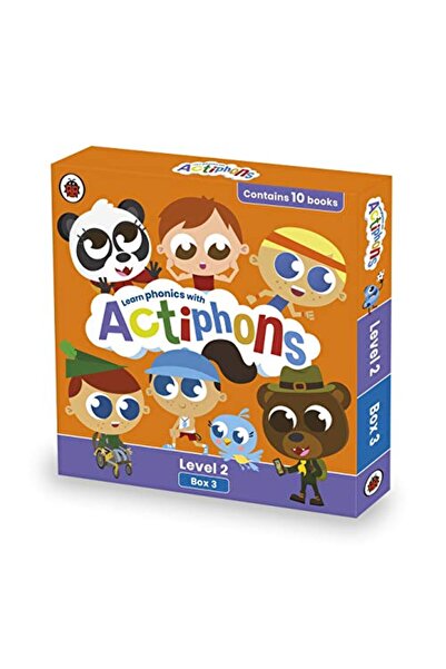 Penguin Random House مجموعة كتب Actiphons المستوى 2، الصندوق 3، 1928 تعلم الص...