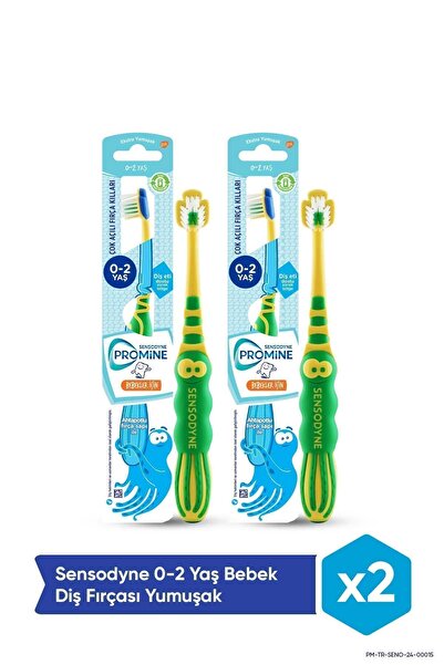Sensodyne Promine 0-2 Yaş Bebekler İçin Ahtapot Karakterli Diş Fırçası Ekstra...
