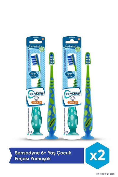 Sensodyne Promine Special Character Toothbrush for Children 6 Years Old and Above Soft X 2 Pcs