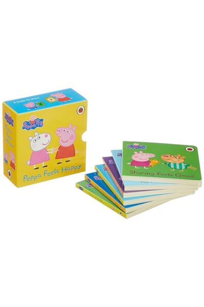 Penguin Random House مجموعة كتب Peppa Feels Happy Slipcase 6