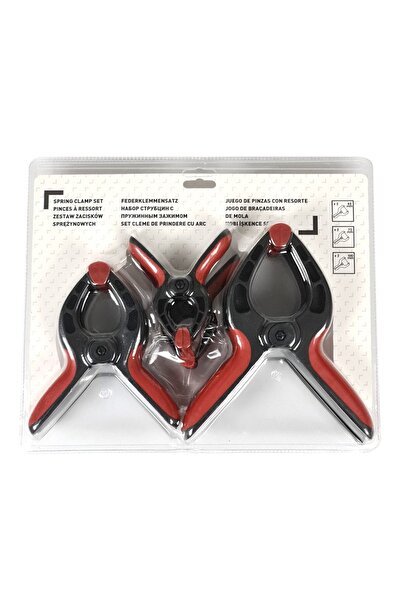 Binbirreyon Kıskaç Işkence 6 Adetli Set 45-75-100mm Ce014