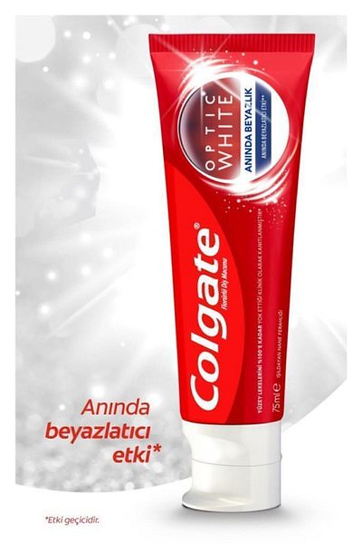 Colgate Optic White Instant Whitening Whitening Toothpaste 75 ml