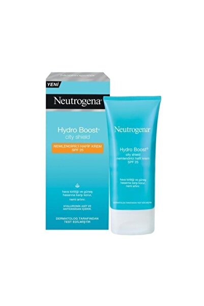 Neutrogena Hydro Boost City Shield Nemlendirici Hafif Krem Spf25  50 ml x2