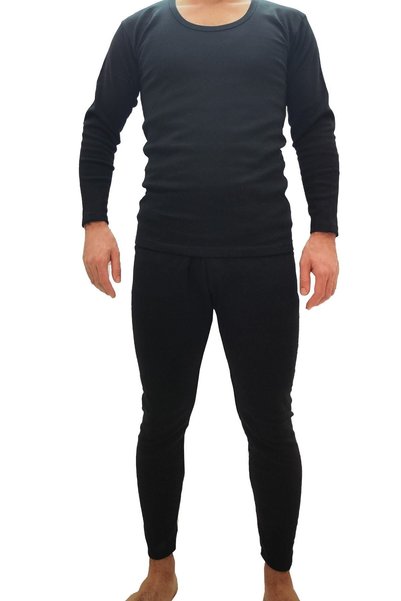 ATİLLA İÇ GİYİM Raised Underwear Set Top-bottom Black