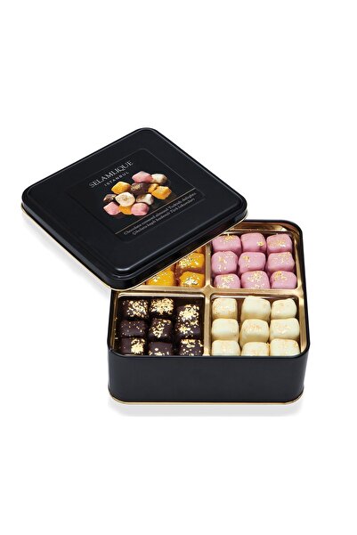 Selamlique Karışık Çikolata Kaplı Bademli Lokum 800 g